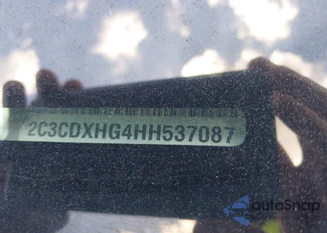 2017 Dodge Charger Sxt Rwd из США, поврежденный, VIN 2C3CDXHG4HH537087